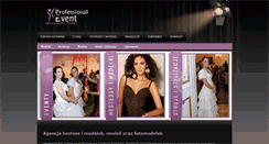 Desktop Screenshot of professionalevent.pl